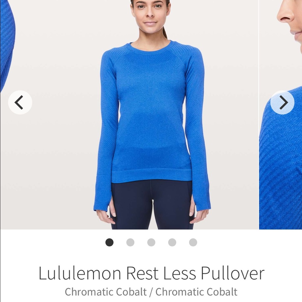 NWT Lululemon Rest Less Pullover
